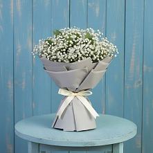 Букет цветов из:  Гипсофила в Чепигинской