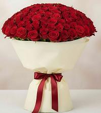 Букет 101 Красная роза Милано #REPLACE_PRED# Чепигинской