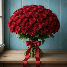 Букет Красные розы Блэк Меджик в Чепигинской