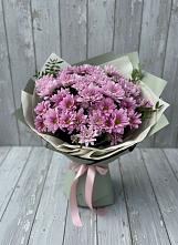 Букет цветов из:  Хризантемы #REPLACE_PRED# Чепигинской