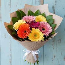 Букет цветов из:  Герберы в Чепигинской