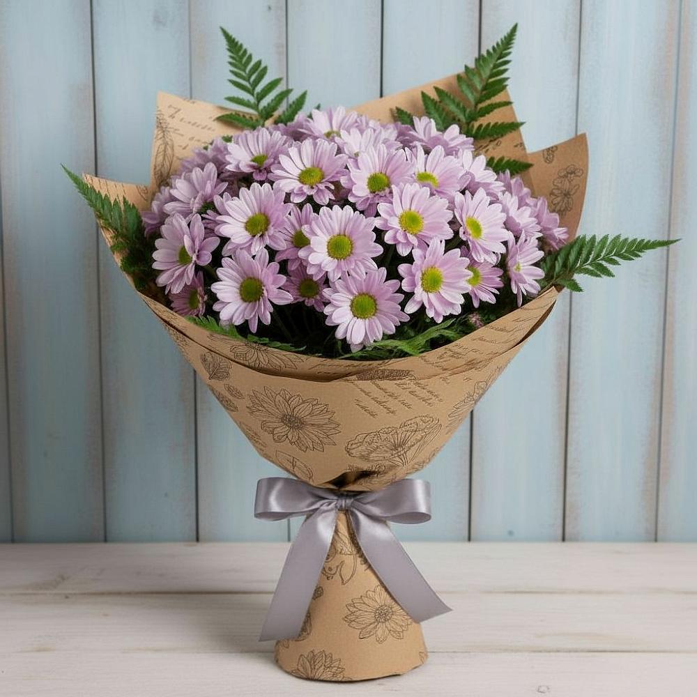 Букет цветов из: Хризантемы в Чепигинской