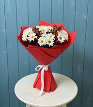 Букет цветов из:  Хризантемы в Чепигинской