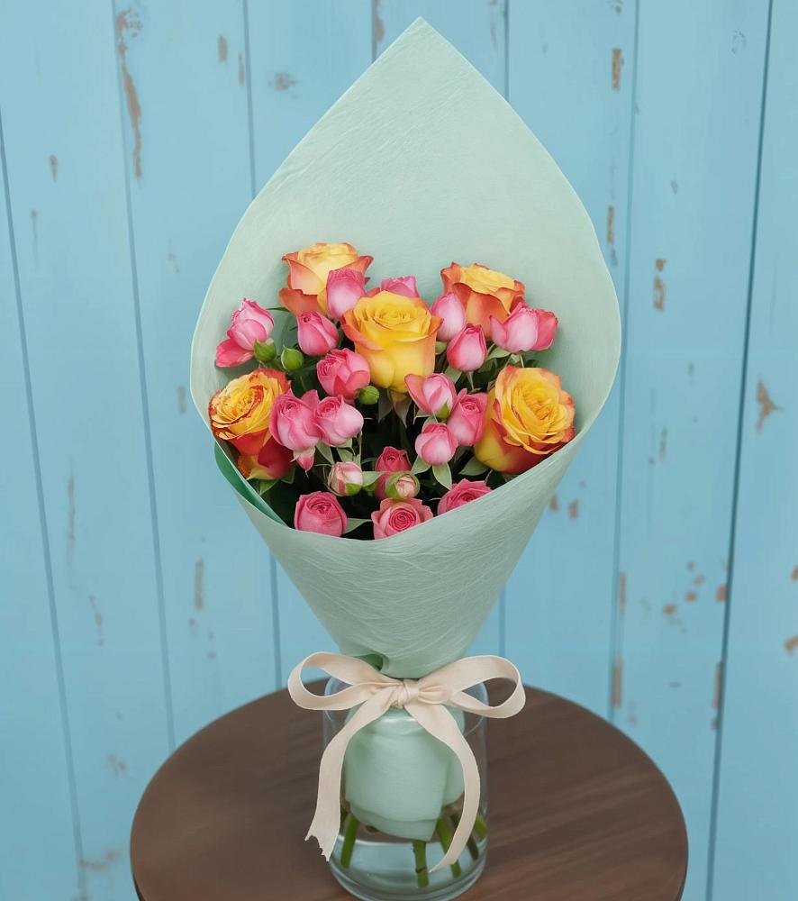 Букет цветов из: Розы в Чепигинской