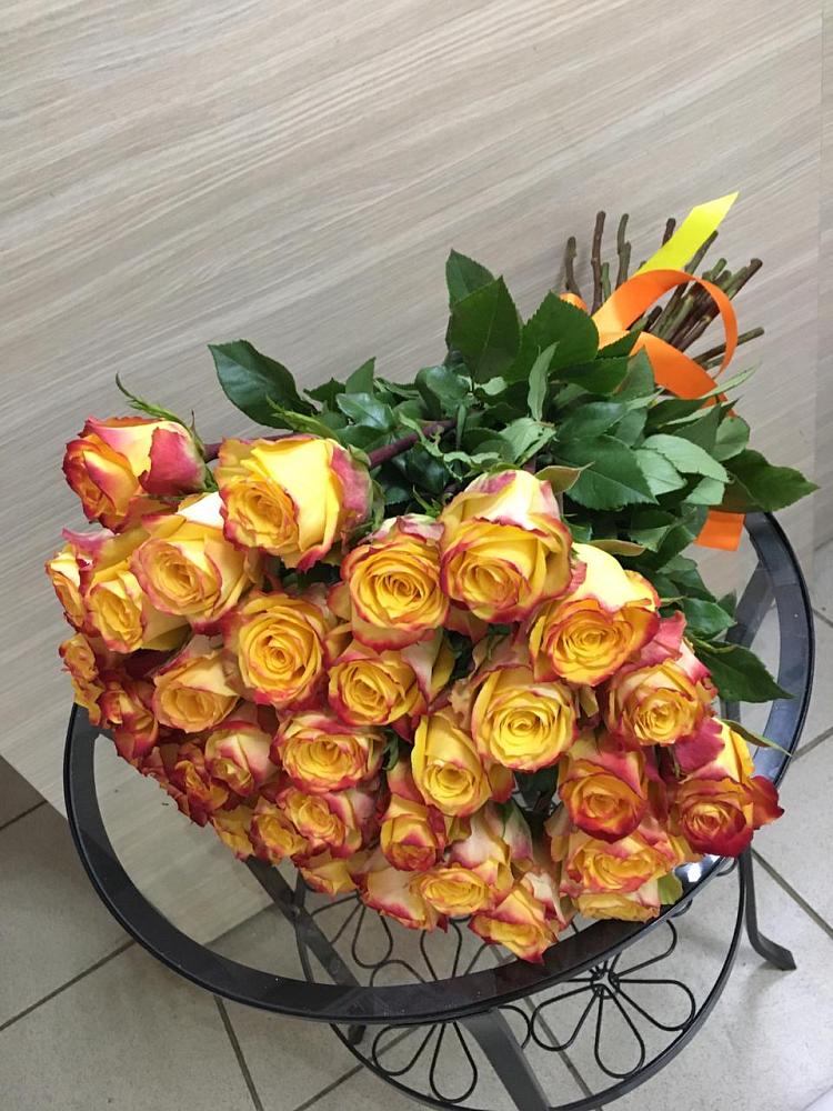 Букет Желтые розы в Чепигинской