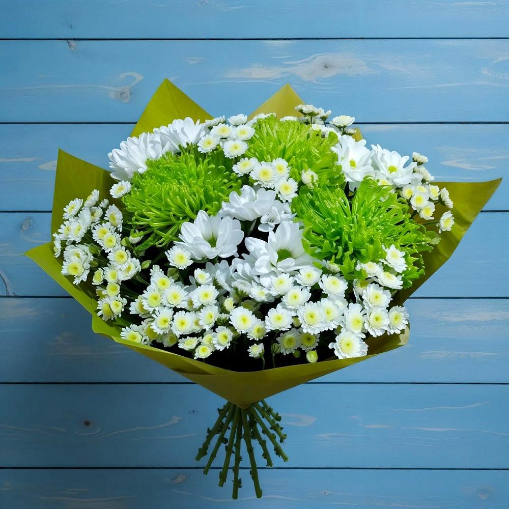 Букет цветов из: Хризантемы в Чепигинской