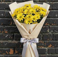 Букет цветов из:  Хризантемы в Чепигинской