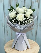 Букет цветов из:  Розы в Чепигинской