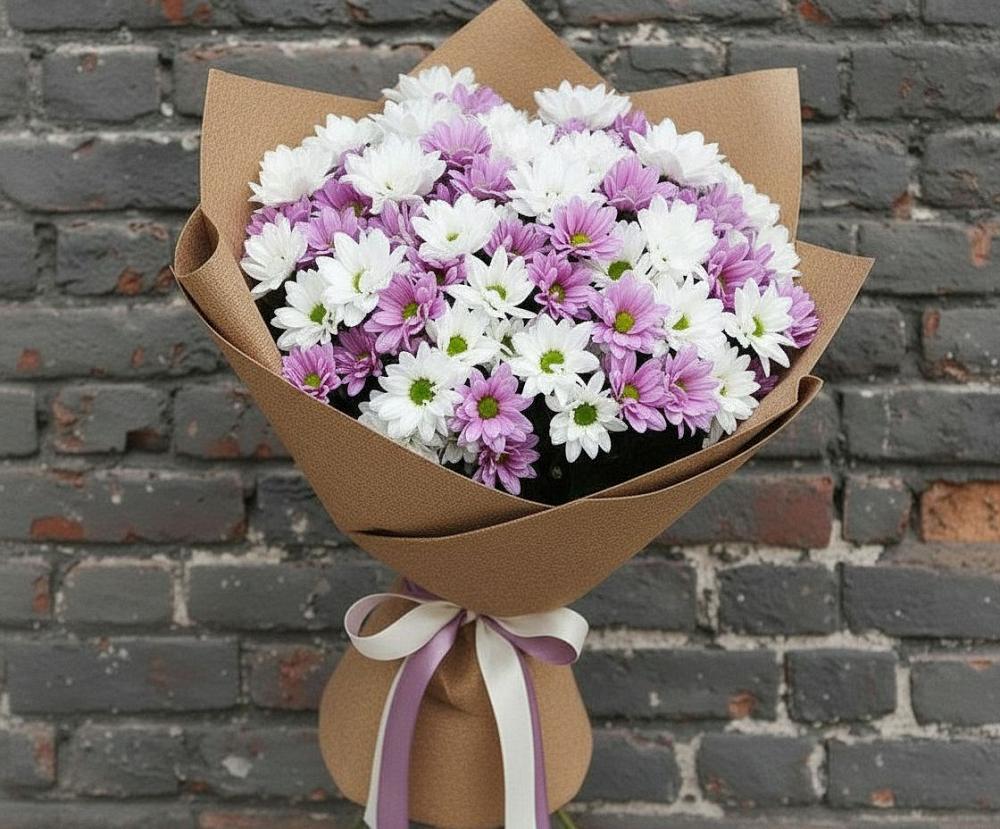 Букет цветов из: Хризантемы в Чепигинской