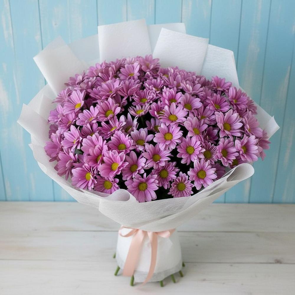 Букет цветов из: Хризантемы в Чепигинской