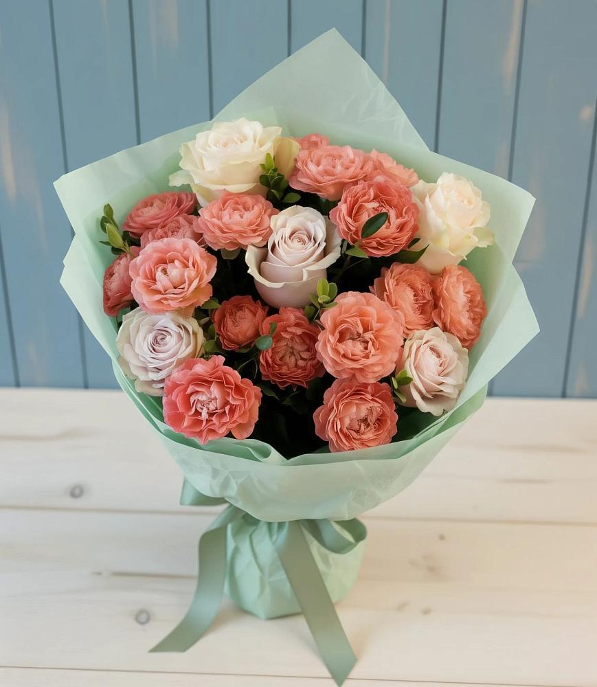 Букет цветов из: Розы в Чепигинской