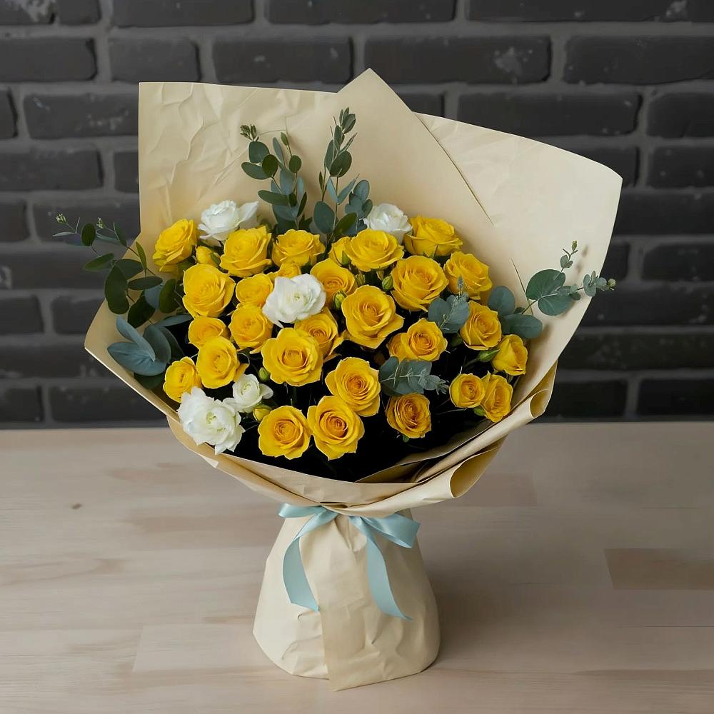 Букет цветов из: Розы в Чепигинской