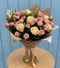 Букет цветов из:  Розы в Чепигинской