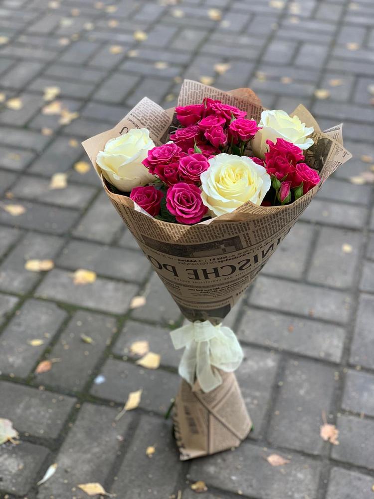 Букет цветов из: Розы в Чепигинской