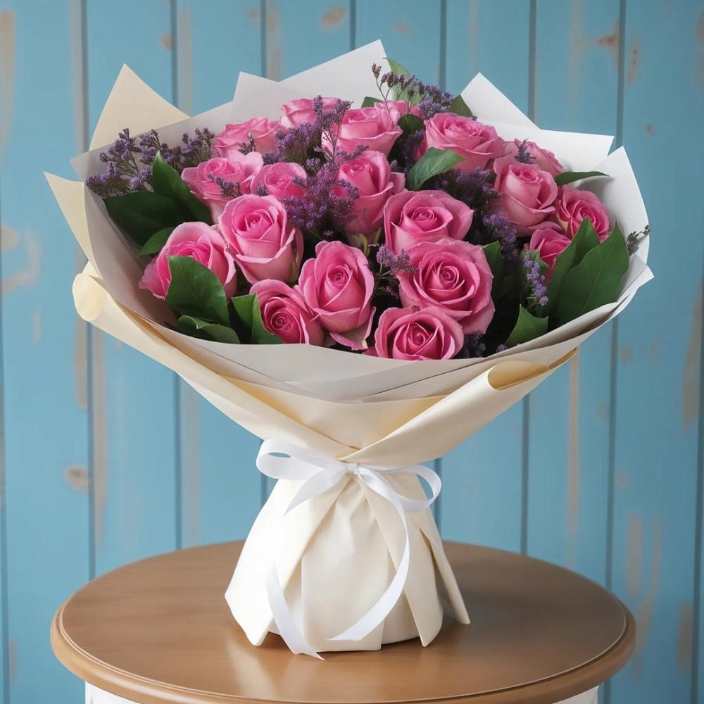 Букет цветов из: Розы в Чепигинской