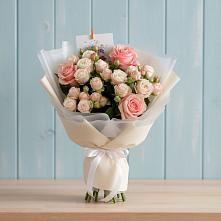Букет цветов из:  Розы в Чепигинской